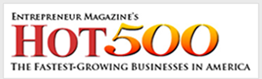 Entrepreneur Magazine's Hot 500 logo